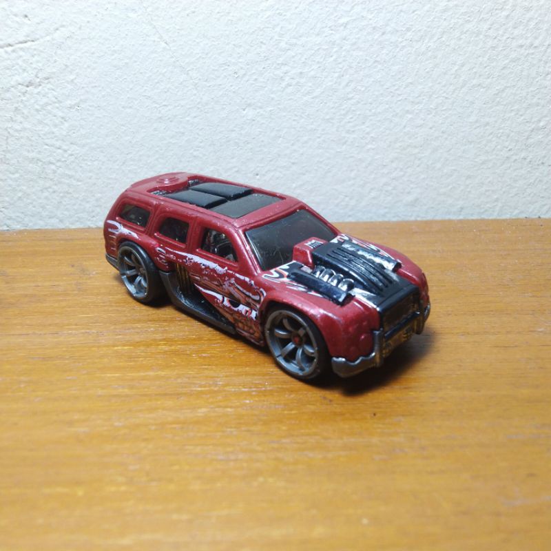 Hot Wheels Rollin Rollin' Thunder AcceleRacers Metal Maniacs Merah Red Loose