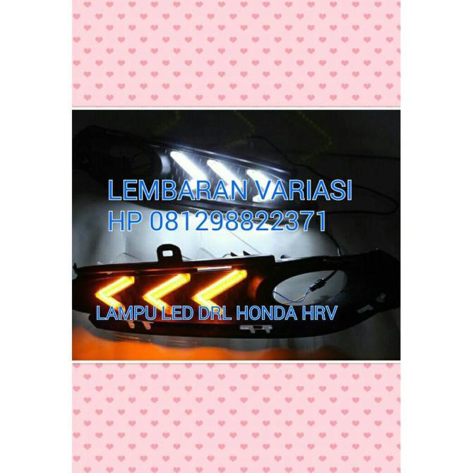 DOY LAMPU LED DRL HONDA HRV AKSESORIS MOBIL