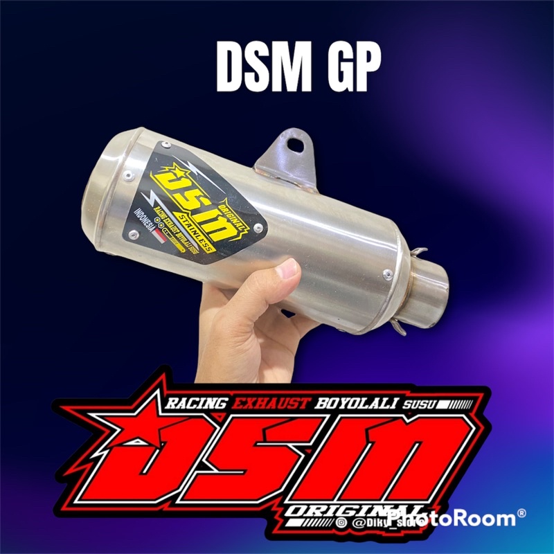 Knalpot Dsm Gp 1 SARFULL original slencer original DSM