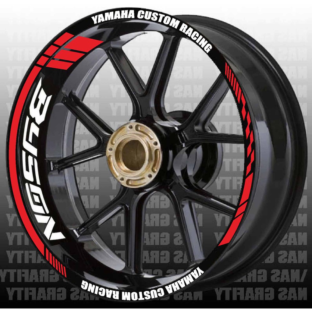 sticker velg yamaha byson fi