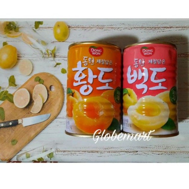 

Dongwon Korean Peach 400gr