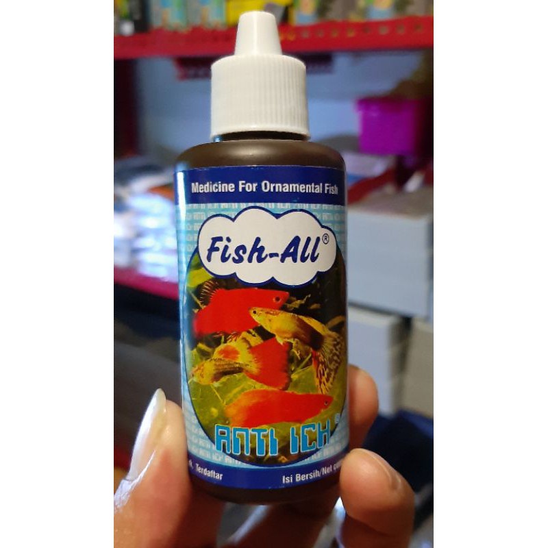 OBAT JAMUR IKAN/KURA-KURA 60ml