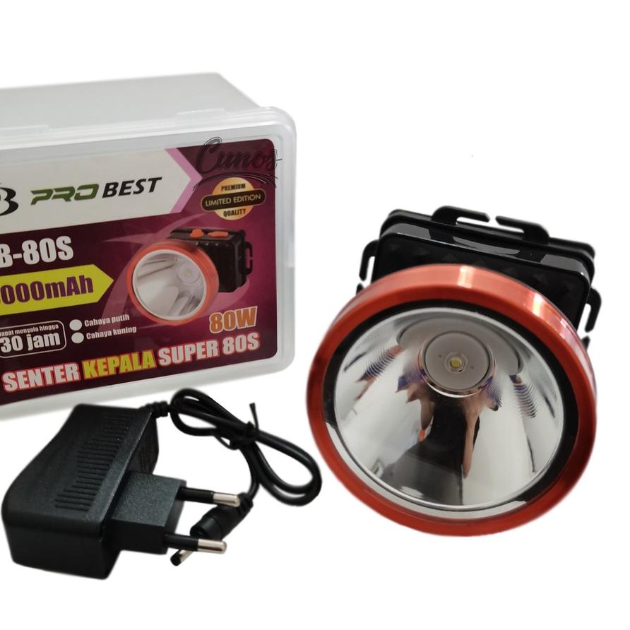 ♗ Senter Kepala 80 Watt Probest PB-80S ➽