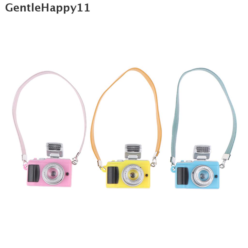 Gentlehappy Mainan Miniatur Kamera SLR Skala 1: 12 Untuk Dekorasi Rumah Boneka