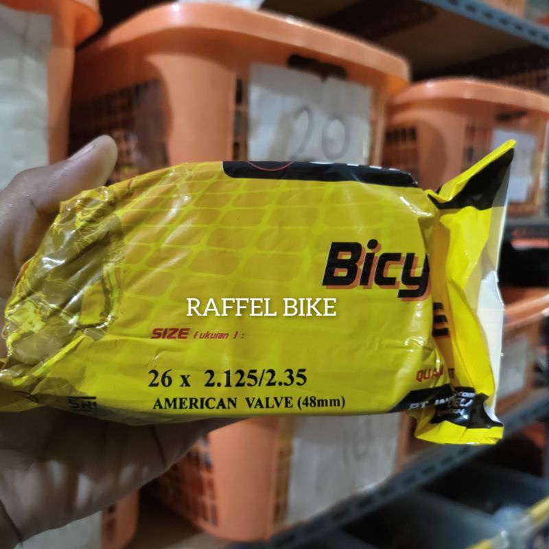 Termurah. Ban dalam Swallow 26x2.125/2.35 AV 48mm. Ban dalam 26x2.25. Ban dalam 26x2.30. Ban dalam 2