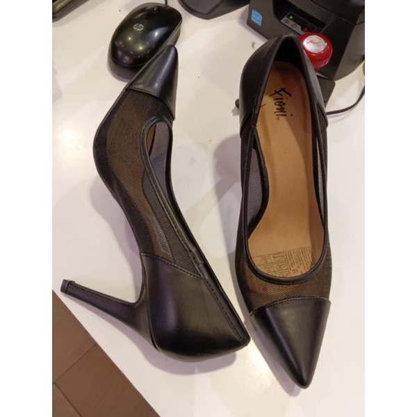 payless clearance sale fioni mara black mesh 39½