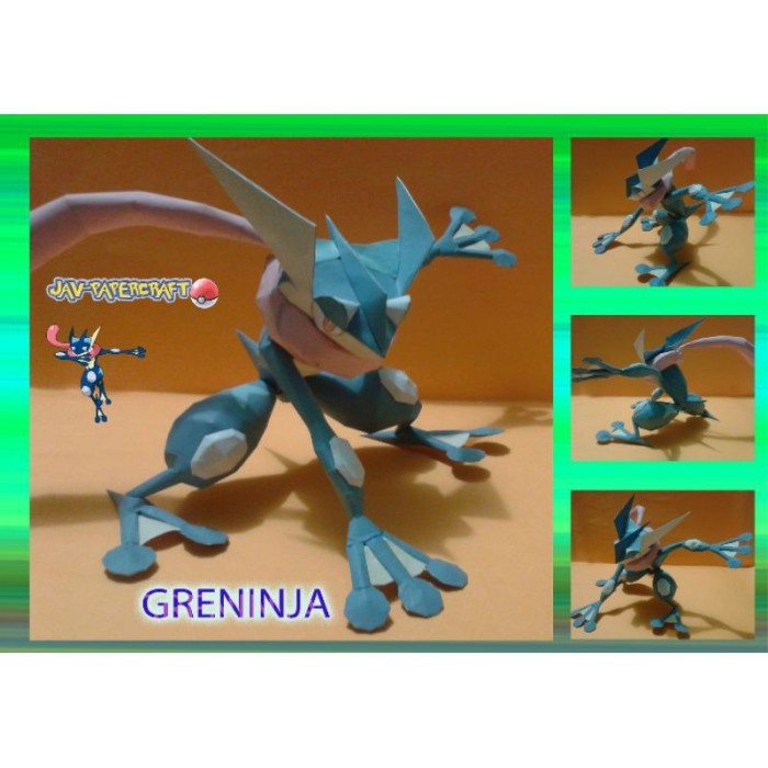 Pokemon Greninja Papercraft