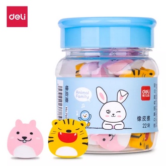 

Eraser Deli 71055 Shape Cartoon Penghapus Lucu 1 Tube