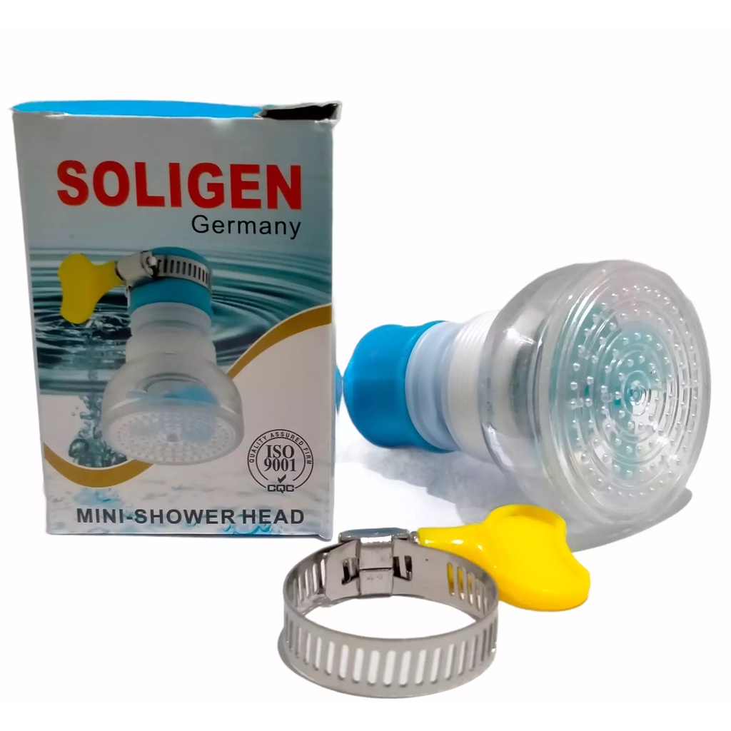 Sambungan Kran Air / Kepala Shower Keran Fleksibel Putar 360