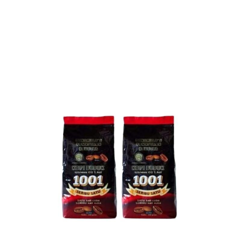 

Kopi Robusta 1001 Asli Bengkulu/ Kopi Hitam 1001 Robusta Bengkulu/ Bubuk Kopi Robusta