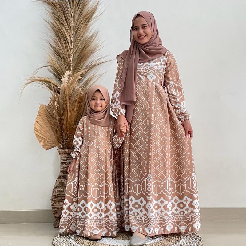 Baju Gamis Wanita Couple Terbaru