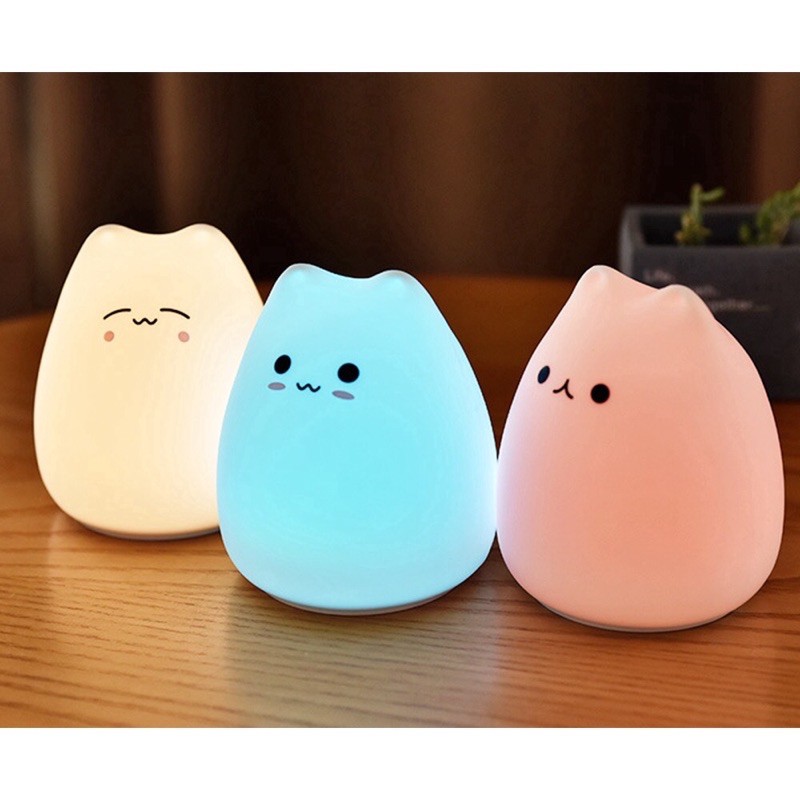 cat touch lamp / squishy cat / cat lamp