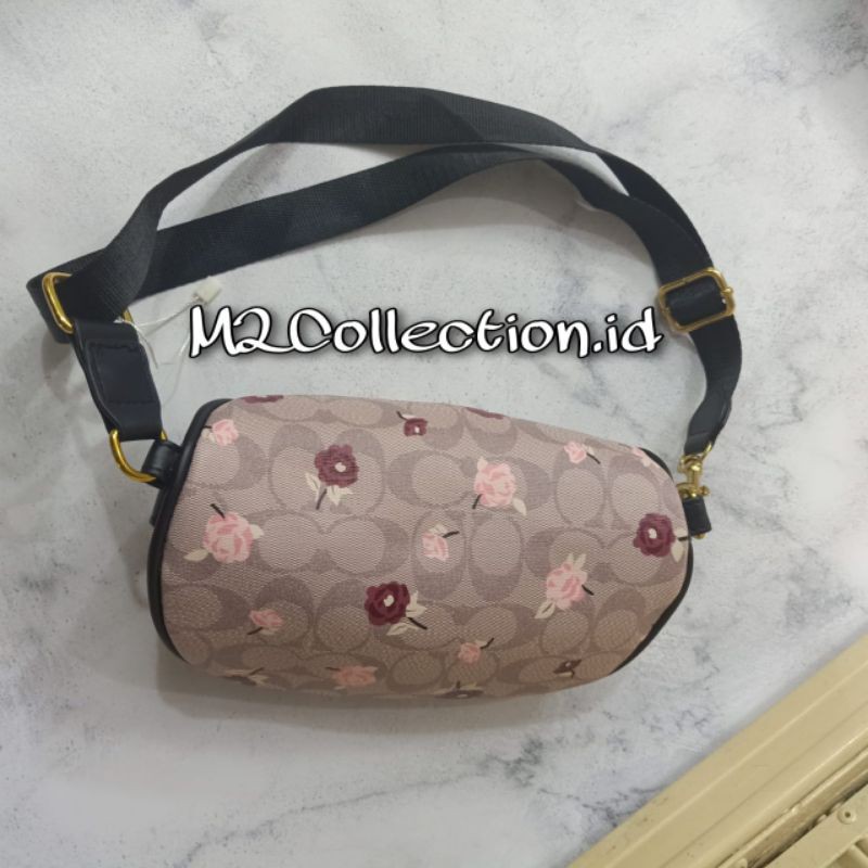 Waistbag Bumbag Coach Signature Flower Belt Bag Import