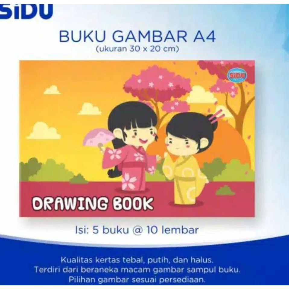 

Ready Stok AQTPS [DAVIS] Buku Gambar Sidu A4 (Isi 5) J58 Ready Stock