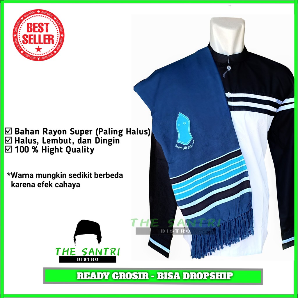 Surban Habaib Biru Tua FREE ONGKIR / Sorban Habib BEST SELLER / Sorban Majelis Habib Syech PREMIUM /