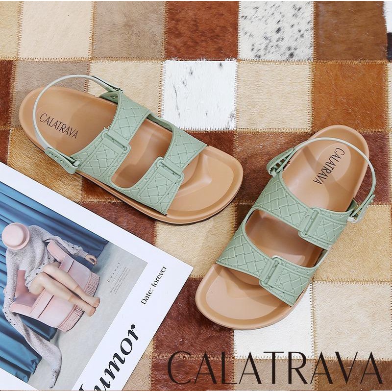 SENDAL WANITA BIRKEN TALI CALATRAVA 8058-1