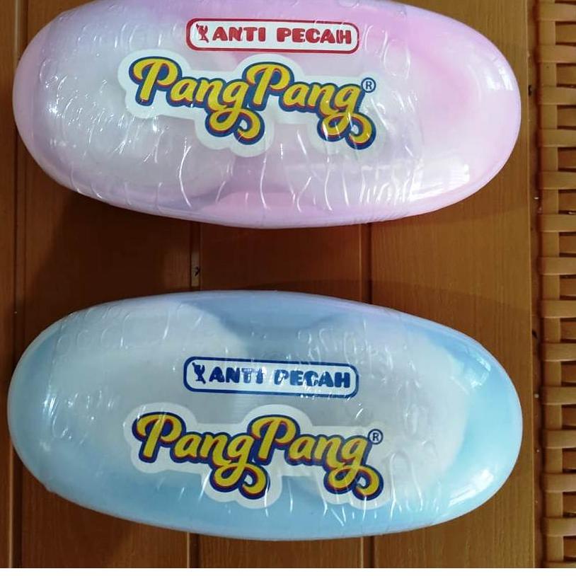 Tempat Bedak Bayi Double Anti Pecah Bonus 2 Puff Bedak Pang Pang Termurah