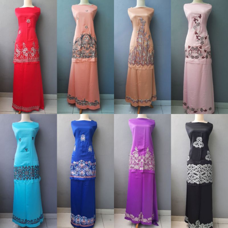 Kain Sulam-14 [Italian Silk; Korean Silk]