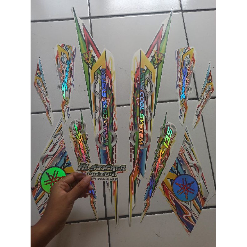 STRIPING TRANSPARAN HOLOGRAM JUPITER MX 135