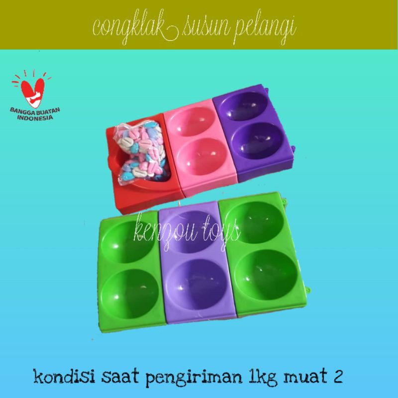 congklak susun pelangi