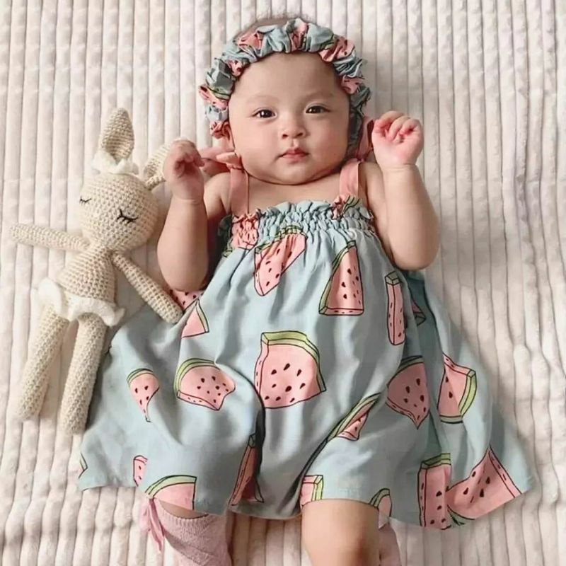 Dress one set bayi dan anak