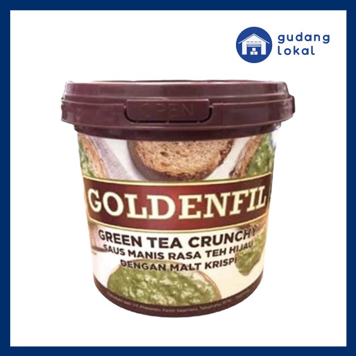 

Goldenfil Green Tea Crunchy 1Kg - Selai Filling Goldenfil