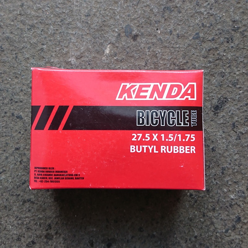 Ban Dalam Kenda 27.5 x 1.5/1.75 AV Pentil Motor Schrader Valve