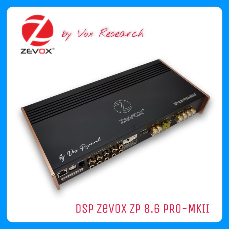 Digital Signal Processor DSP ZEVOX ZP 8.6 PRO-MKII By VOX Research