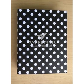 

Binder A5 Polkadot Hitam