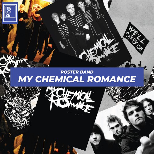 Poster Band MY CHEMICAL ROMANCE Wall Decor | Shopee Indonesia