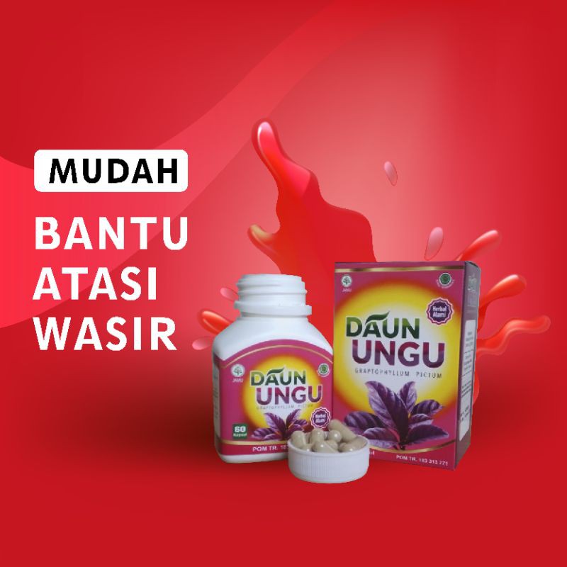 

BELI 2 GRATIS 1,KAPSUL DAUN UNGU PREMIUM ATASI WASIR/AMBEIEN