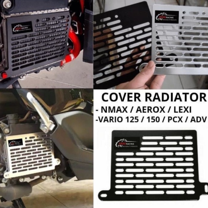 [akai] cover tutup radiator nmax aerox lexy tutup radiator nmax NEW/OLD pelindung radiator vario 125/150 /PCX UNIVERSAL