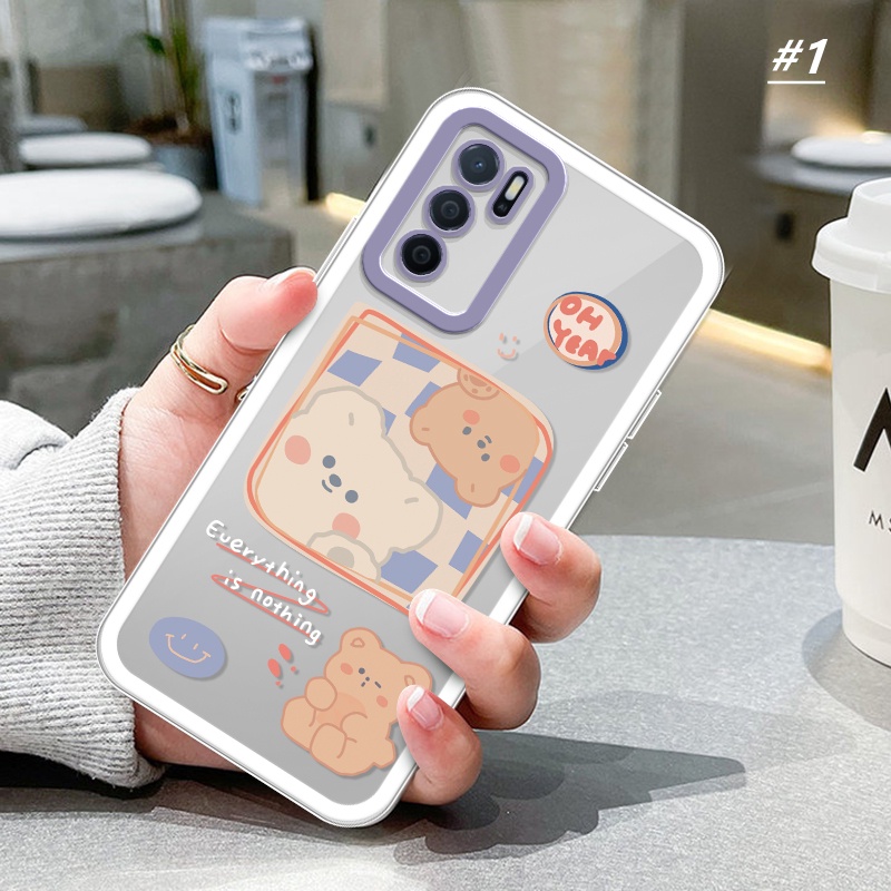 Soft Case Silikon Desain Abstrak Untuk OPPO A16 A15 A55 A95 A16K A16e A74 A54 A12 A7 A3S A5S A52 A92 A53 A94 A96 A31 F9 A1K A37 Reno 7z 6f