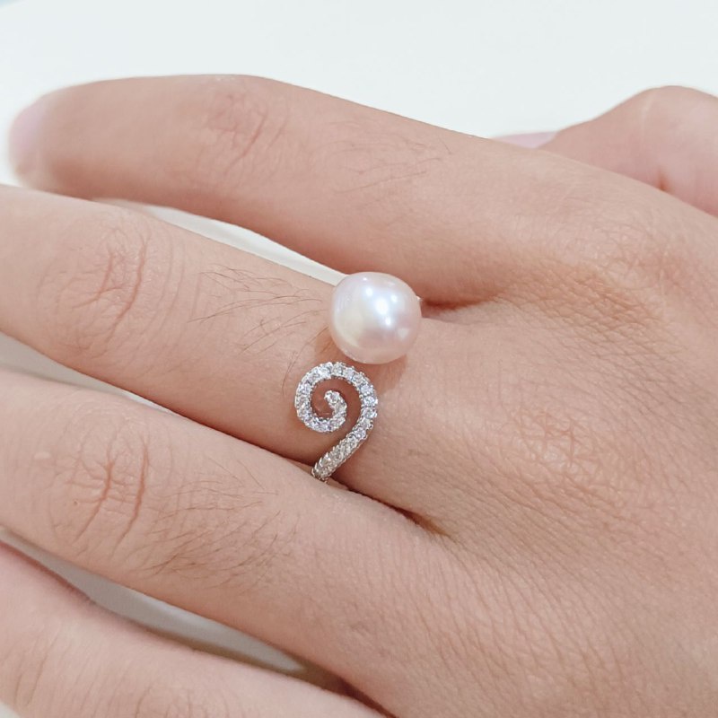 CINCIN MUTIARA ASLI AIR TAWAR BERSERTIFIKAT DARI LOMBOK, KADO ULTAH WISUDA UNIK UNTUK CEWEK, OOTD
