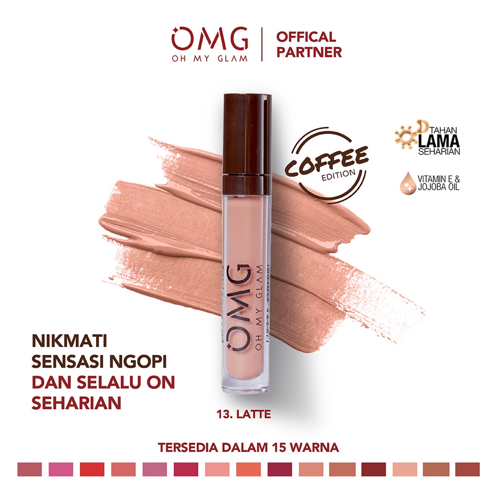 OMG OH MY GLAM Matte Kiss Lip Cream - Lipstick Matte