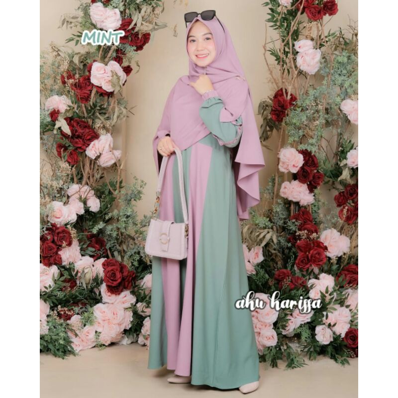 GAMIS SET SYAR'I RIYANI ORI AKU KARISSA