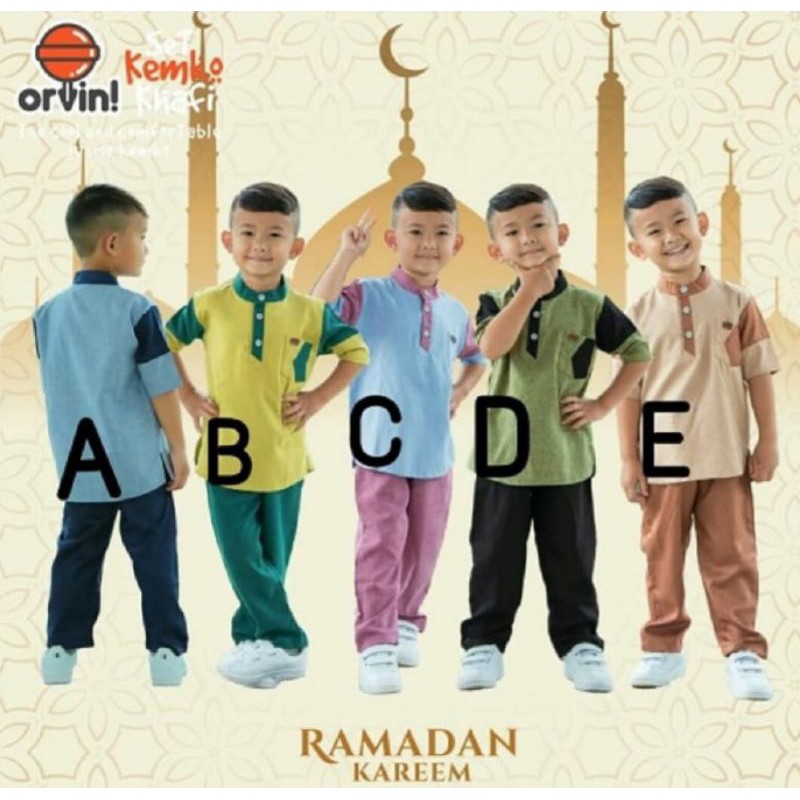 Kemko Khafi By Orvin Kids Apparel