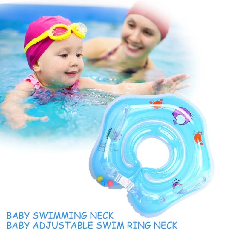 TokoPapin Pelampung Renang Anak Bayi Leher Ban Neck Ring Baby Mainan Mandi Bayi Pelampung Leher