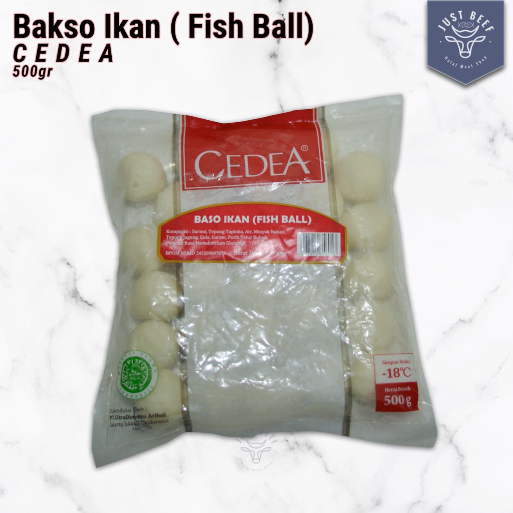 Jual Cedea Bakso Ikan Besar 500gr Shopee Indonesia