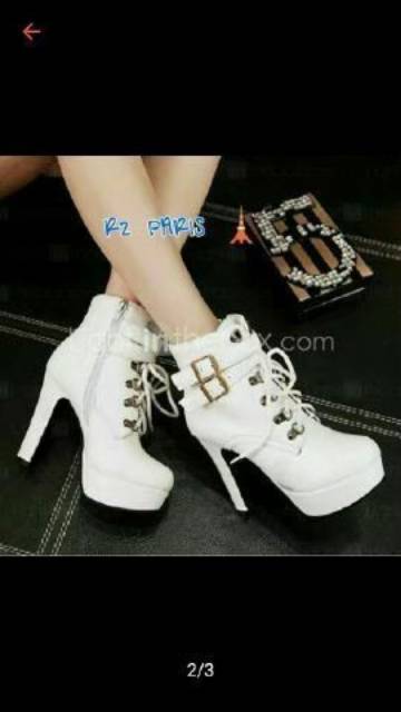 Starr seller ZPT/  OF-39  JUAL HIGH HEALS/SEPATU BOOTS WANITA /SEPATU BOOTS TERMURAH