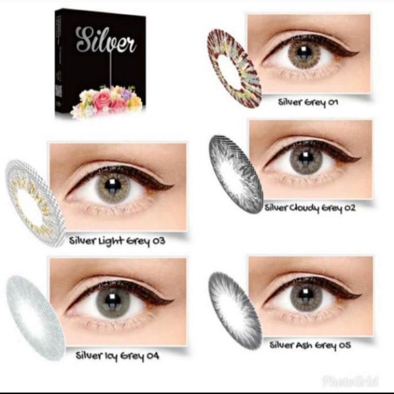 Softlens Ice silver NORMAL only