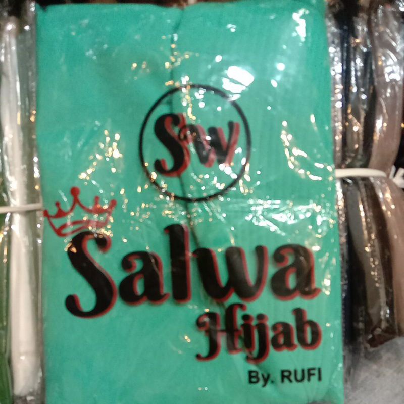 TERBARU!! KHIMAR 2LAYER BERSWAROSKY CHANEL-Ijo tosca muda