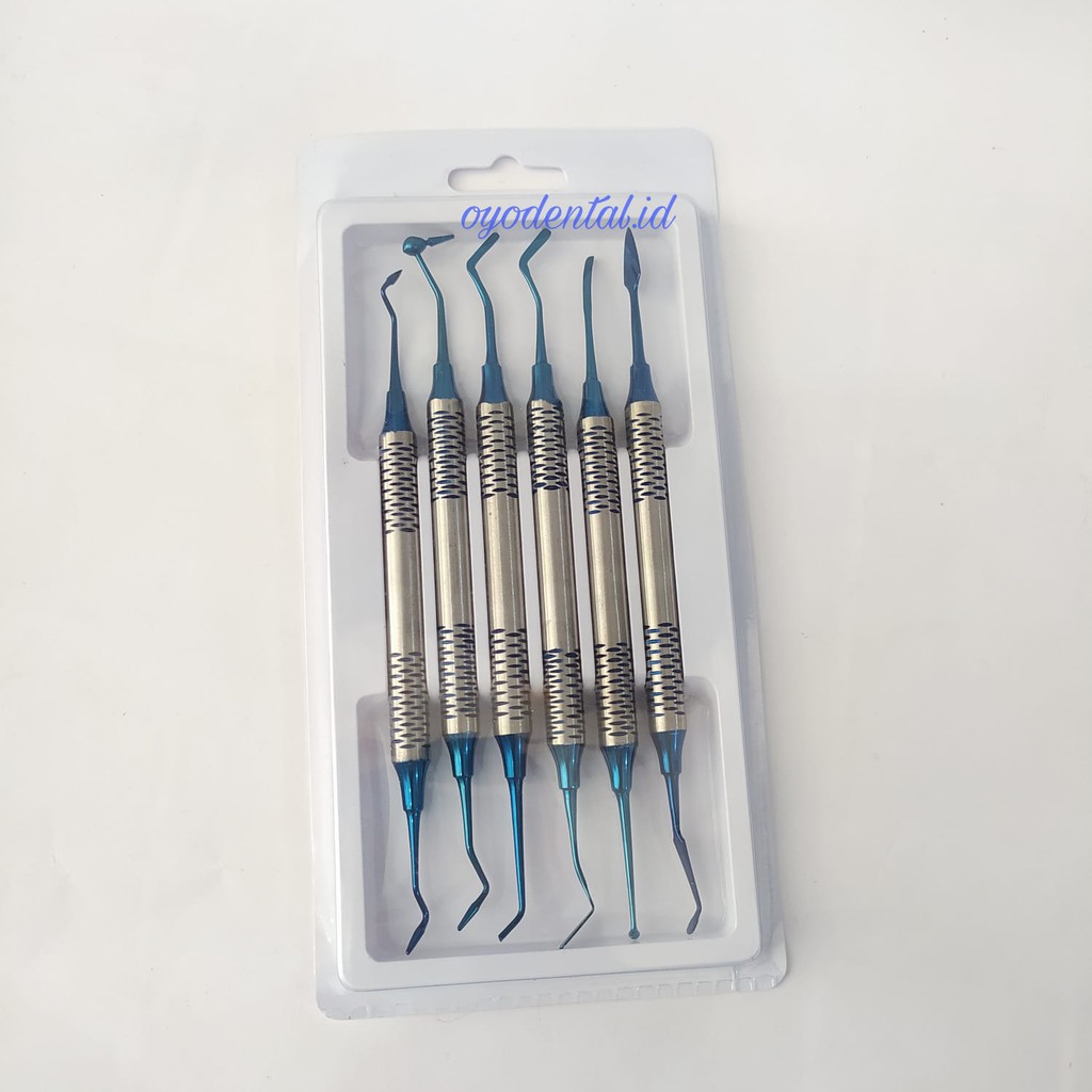 Instrument plastis filling biru / instrumen komposit composite