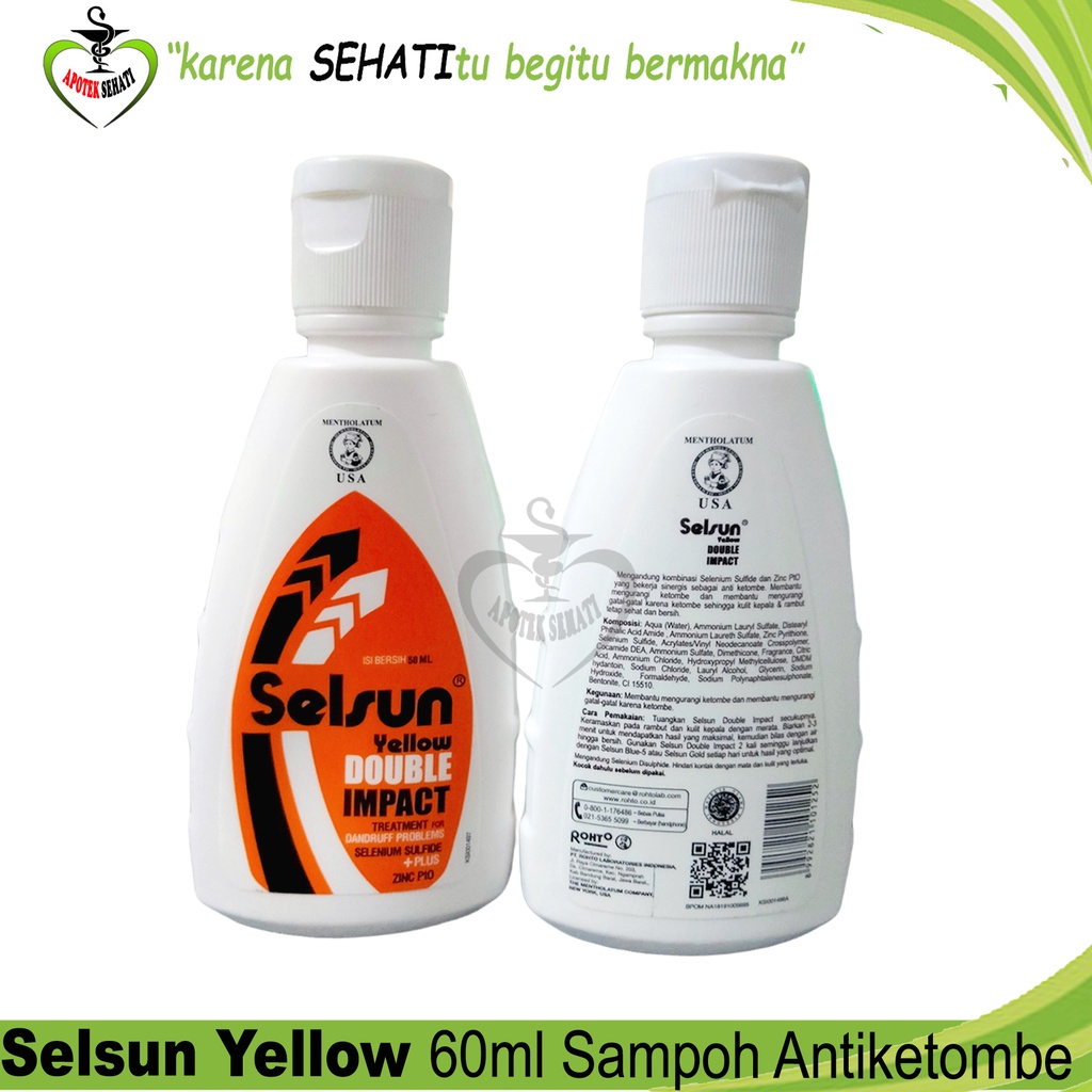 Selsun Shampoo Anti Ketombe All Variasi Sampo Selsun Blue Gold Yellow