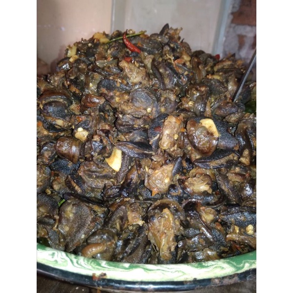 

krengsengan bekicot pedas