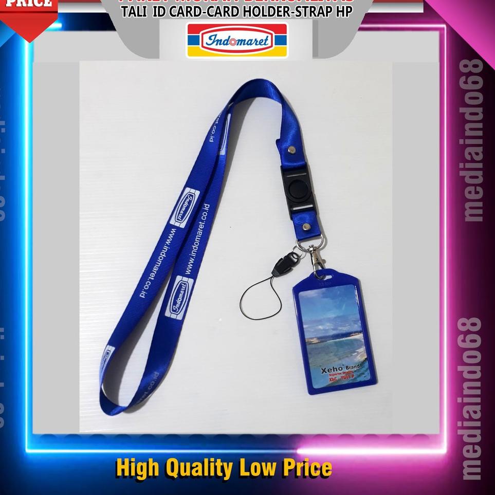 

Terbaik Minggu Ini!! INDOMARET Lanyard ID CARD/Gantungan ID Card-Tali Strap (Paket Murah) ₯ 98