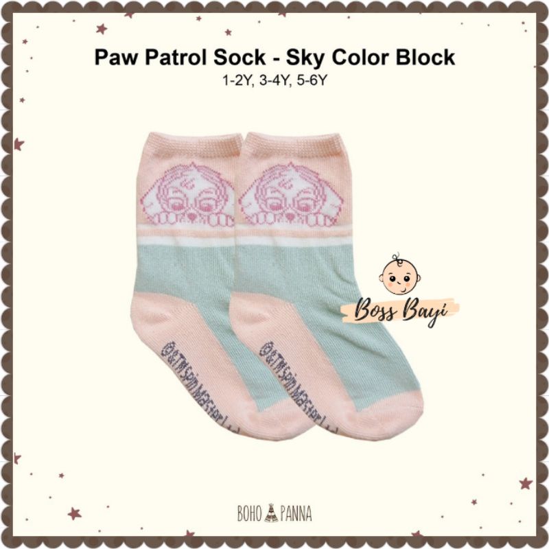 BOHOPANNA - Paw Patrol Sock - Kaos Kaki Anak Karakter Paw Patrol