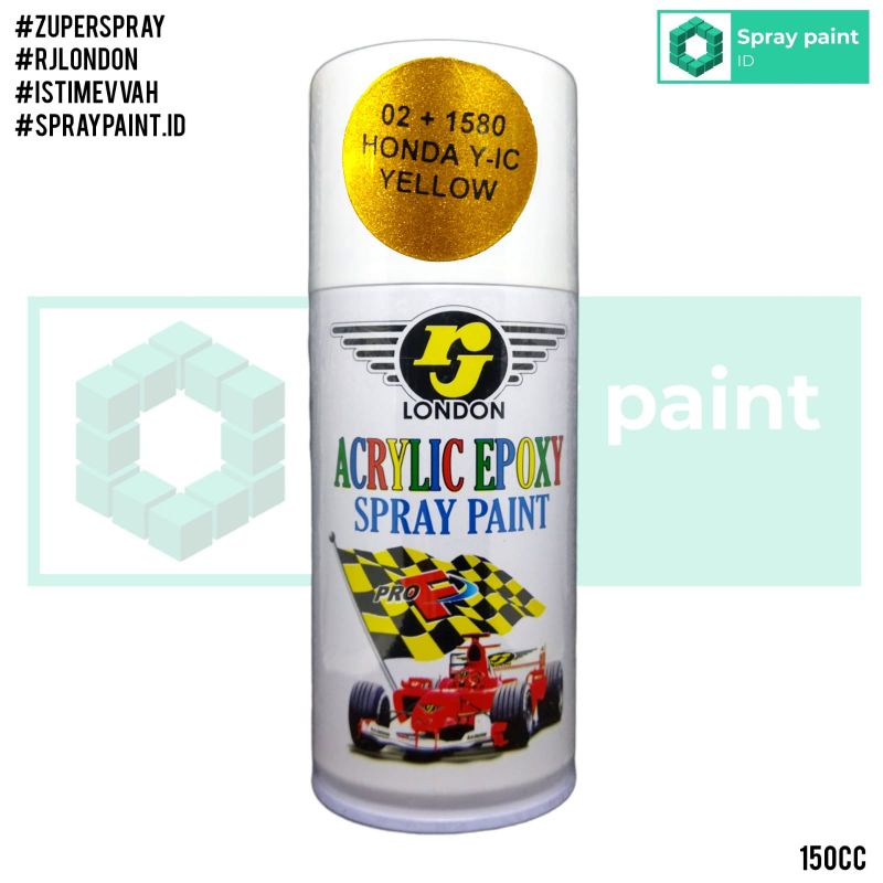 cat semprot warna Honda yellow rj london 150cc pilok pilox