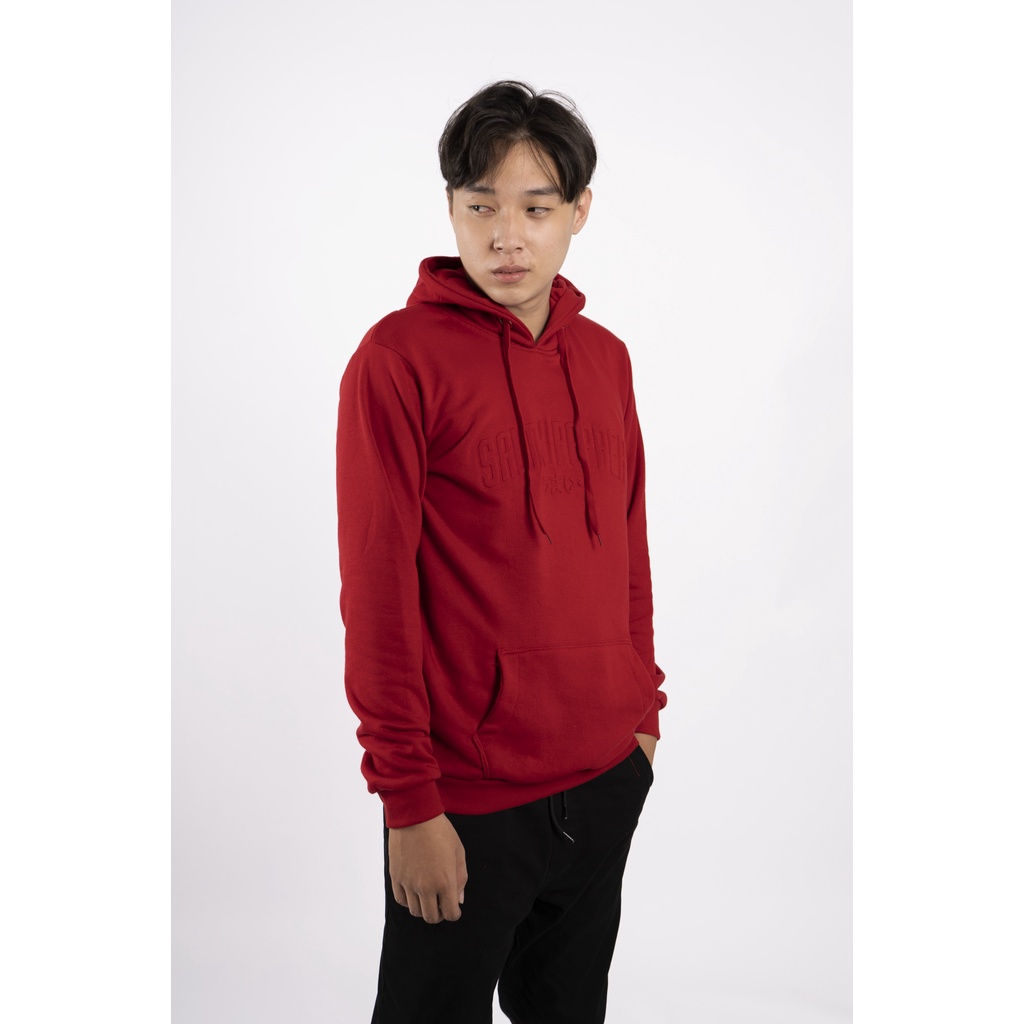 Jual Salt n    Pepper Jacket Hoodie Lengan Panjang 623 Red | Shopee Indonesia