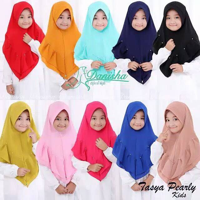 ORI Rabbani Bani Batuta Krukid Ayesa / Kerudung Anak / Jilbab Anak Instan